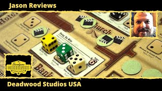 Jasons Boardgame Diagnostics of Deadwood Studios USA [upl. by Ahsitil]