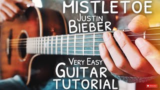 Mistletoe Justin Bieber Guitar Tutorial  Mistletoe Guitar  Guitar Lesson 612 [upl. by Anrym]