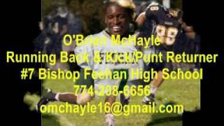 Bishop Feehan Running Back OBrian McHayle [upl. by Eliason]