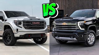 2025 GMC Sierra 1500 vs 2025 Chevy Silverado 1500 [upl. by Lissie243]