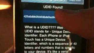 Décoder le UDID de son iPod Touch ou iPhone [upl. by Ronacin]