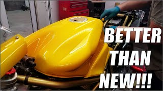 Ducati SUPERBIKE Restoration  500 Hours in 22mins [upl. by Machute]