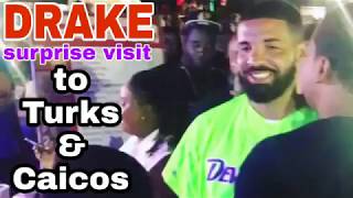 Drakes Surprise Visit To Turks and Caicos 2018 Fish Fry [upl. by Wein22]