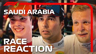 Drivers Reaction After the Race  2024 Saudi Arabian Grand Prix [upl. by Aidiruy]