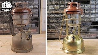 Broken Tilley Storm Lamp Restoration [upl. by Hairom770]