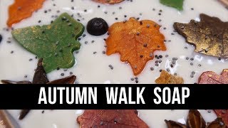 🍂 Autumn Collection  Autumn Walk Soap 🍂  Royalty Soaps [upl. by Enetsirhc]