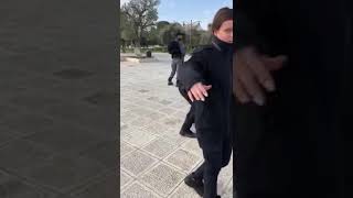 Rabbi Glick Arrested on Temple Mount [upl. by Annairdua]