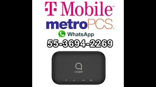 TMobile MetroPCS Alcatel linkzone 2 MW43TM SIM lock code unlock 525536942269 paypal [upl. by Cordelia]