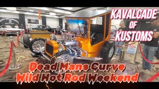 2024 Dead Mans Curve Wild Hot Rod Weekend Kavalcade of Kustoms Video 6 [upl. by Ssilb]