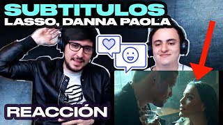 Reacción Lasso Danna Paola  Subtítulos  ANYMAL LIVE 🔴 [upl. by Vail272]