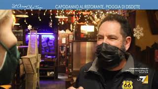 Capodanno al ristorante pioggia di disdette [upl. by Idette]