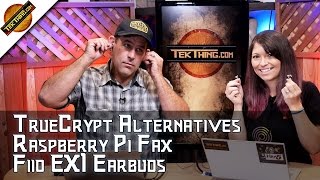 TrueCrypt Alternatives Raspberry Pi FAX FiiO EX1 Earbuds vs PURO IEM 500 Find Win10 Product Key [upl. by Eustatius]