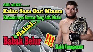 PENGGUNAAN BAHASA YANG BIJAK  Khabib Nurmagomedov altlit UFC [upl. by Teeter]