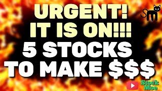 ⛔️ URGENT 🚀 5 BEST STOCKS TO BUY NOW GROWTH STOCKS 2024 [upl. by Legir639]