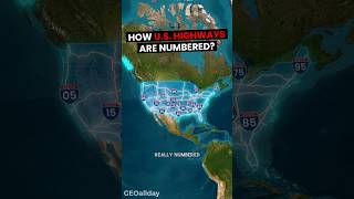 How US Highways Are Really Numbered 🇺🇸🚗 [upl. by Vergos]