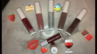 Amorevolous Aesthetics lip gloss and oils review💄💋 ASMR [upl. by Mann]