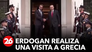 Cumbre entre Turquía y Grecia [upl. by Bate]