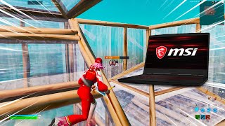 MSI GF63 in Fortnite Laptop [upl. by Tallbott]