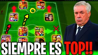 ESTA Es LA FORMACION PARA Ser AGRESIVO En EFOOTBALL 24 MOBILE [upl. by Anaeed609]