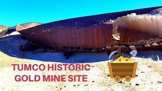 HISTORIC GOLD MINING TOWN TUMCO NEAR YUMA ARIZONA [upl. by Cherri499]