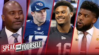 Ryan Tannehill says it’s not his job to mentor Titans rookie Malik Willis  NFL  SPEAK FOR YOURSELF [upl. by Ximenes]