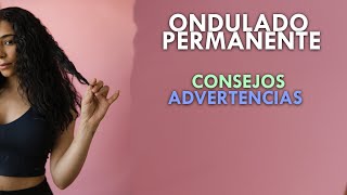 Ondulado permanente explicado por médico consejos [upl. by Jorgenson388]