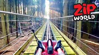 Zip World Fforest Coaster Vlog 15th September 2021 [upl. by Shanks]