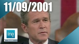 11 septembre 2001 le discours de George W Bush devant le Congrès américain  Archive INA [upl. by Sammons]