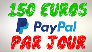 GAGNEZ 150€ PAYPAL PAR JOUR EN 2023 GRATUITEMENT ET FACILEMENT  PREUVES  ArgentFacileTutos [upl. by Gonzalo57]