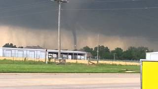 May 20th 2013 Moore Ok Tornado Video taken from First Baptist Church Newcastle OK [upl. by Ynohtnael]