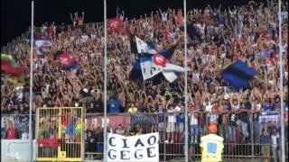 Pisa  Novara spettacolare tifo dei Pisani al Castellani [upl. by Charlena]