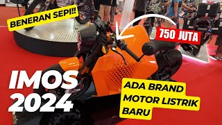 Motor listrik merk baru tipe baru di IMOS 2024 cuma sedikit [upl. by Jea]