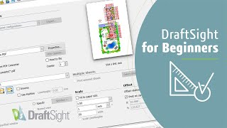 DraftSight for Beginners – Outputting Drawings [upl. by Mcmath]