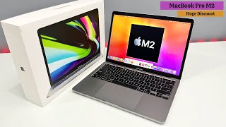 Macbook Pro M2 2023 Unboxing  13 inch Macbook Pro with Touch Bar  Flipkart Big billion Day Offers [upl. by Haraj]