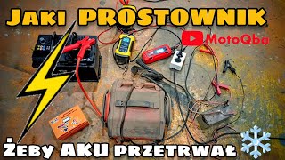 JAK i CZYM ładować AKUMULATOR PROSTOWNIK do zadań SPECJALNYCH MotoQba [upl. by Moyers]