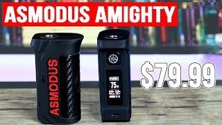 Asmodus Amighty Review  BEST SINGLE 21700 MOD ✌️🚭 [upl. by Dnartreb132]