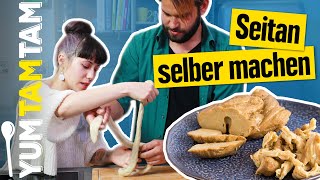 Seitan aus Mehl selber machen  yumtamtam [upl. by Henni]