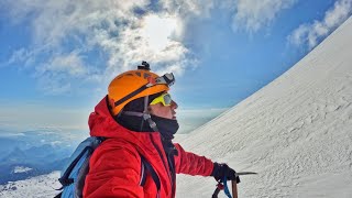 Cumbre en Solitario al Volcán Citlaltépetl ó Pico de Orizaba por la Norte 15 de Mayo 2023 [upl. by Notniuq802]