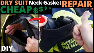 DIY Neck Gasket Repairs quotDry SuitDry Topquot [upl. by Nillek]