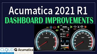 Acumatica 2021 R1  Dashboard Improvements [upl. by Aehsrop]