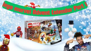 Lego Marvel Advent Calendar unboxing days 17 [upl. by Minni]