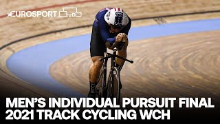 Mens Individual Pursuit Final  Day 3  Track Cycling WCH Roubaix  Eurosport [upl. by Noella]