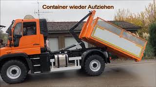 Unimog mit HEN Abrollsystem [upl. by Boylan]