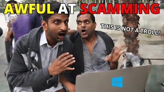 SCAMMER Is NEW To SCAMMING So I TROLLED Him For Over 40 Mins [upl. by Harri758]