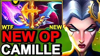 WILD RIFT CHINA TOP3 CAMILLE TOP  NEW Eclipse Camille Build Runes  Sovereign Solo Rank Gameplay [upl. by Ynwat]