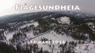 Fjågesundheia og Slettefjell 11mars 2016 [upl. by Now]