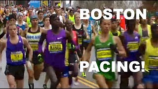 HOW TO RUN THE BOSTON MARATHON  SAGE RUNNING RACE STRATEGY [upl. by Sosna442]