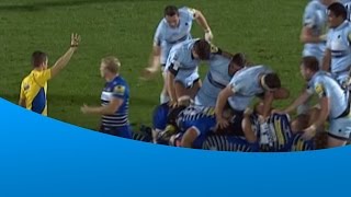 Dowson gives OCallaghan a cheeky slap [upl. by Adeirf]