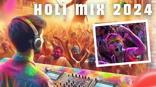 DJ Udai  Holi Mix 2024  Holi Special  Holi Mashups 2024  Holi Songs [upl. by Otrebire]