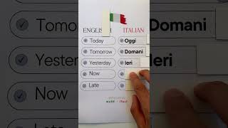 Learn Italian with me Adverbs of Time 🕞 [upl. by Atekihc]